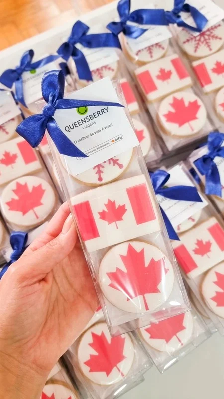 Tirinha decorada, trabalho real da Bibiscoitos